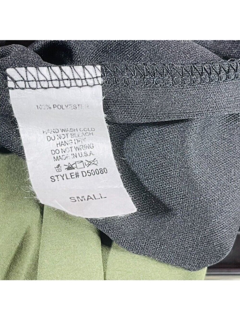 SAVANNAH RAE Sleeveless Olive & Black Jumpsuit With V-Neck - Picture 11 of 13
